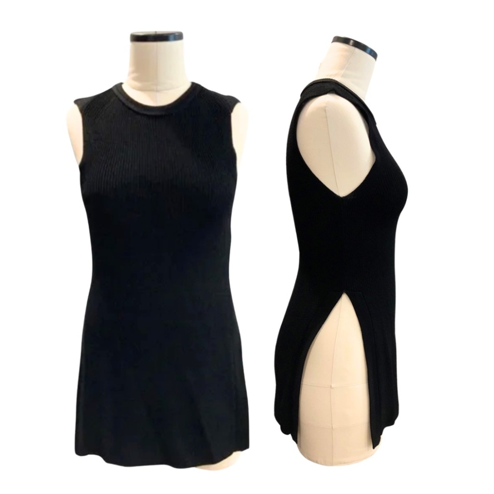 NEW Wilfred by ARITZIA Black Knit Tunic Sz S
